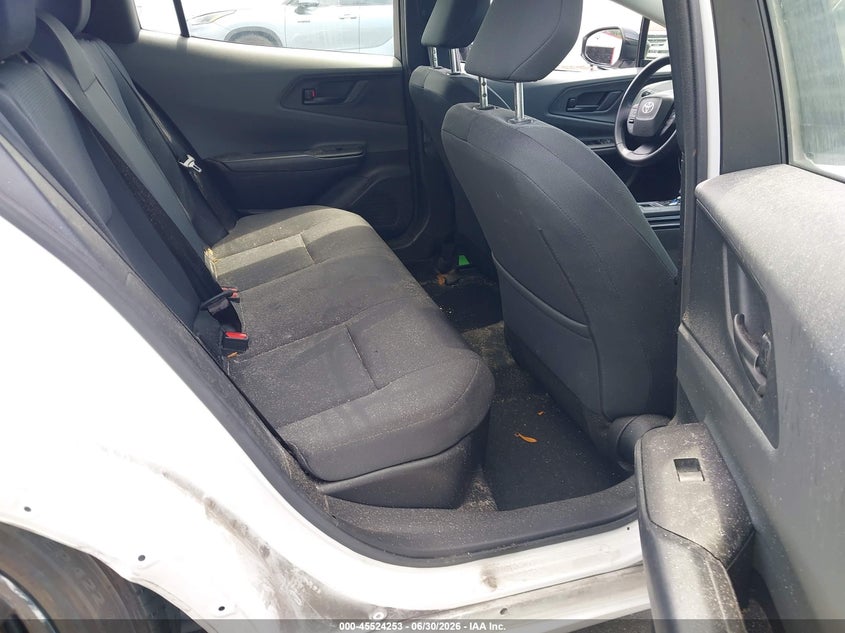 2023 Toyota Prius VIN JTDACAAU5P3010034 IAAI salvage auction — RIGHT REAR, Clear (Florida), sold $10,100 on 2026-07-06 (photo 8)