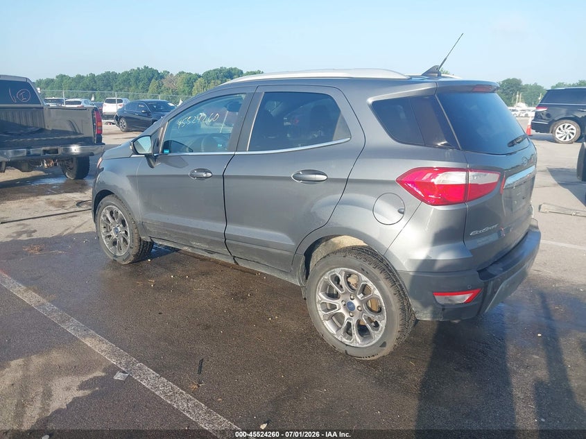 2018 Ford Ecosport VIN MAJ6P1WL8JC248905 IAAI salvage auction — RIGHT FRONT, Clear (Indiana), sold $875 on 2026-08-02 (photo 3)