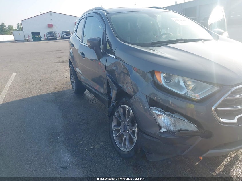 2018 Ford Ecosport VIN MAJ6P1WL8JC248905 IAAI salvage auction — RIGHT FRONT, Clear (Indiana), sold $875 on 2026-08-02 (photo 6)