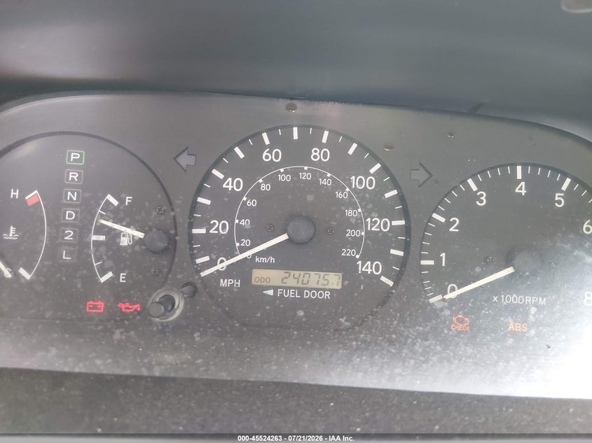 2000 Toyota Camry VIN JT2BG22K4Y0471605 IAAI salvage auction — NORMAL WEAR, Clear (Arizona), sold $325 on 2026-07-28 (photo 7)