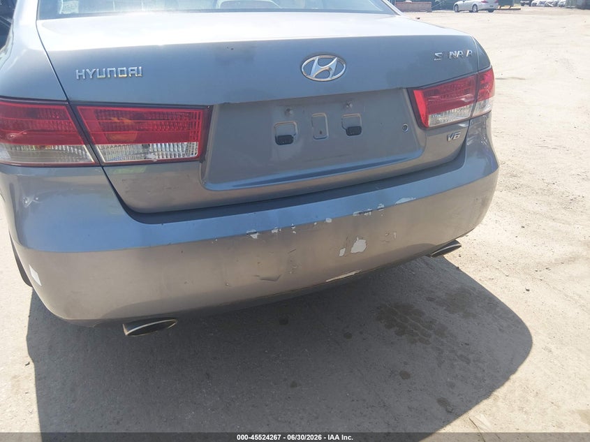 2006 Hyundai Sonata VIN 5NPEU46F16H037289 IAAI salvage auction — NORMAL WEAR, Clear (Maryland), sold $325 on 2026-07-23 (photo 6)