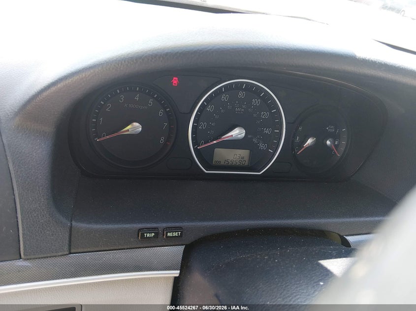 2006 Hyundai Sonata VIN 5NPEU46F16H037289 IAAI salvage auction — NORMAL WEAR, Clear (Maryland), sold $325 on 2026-07-23 (photo 7)