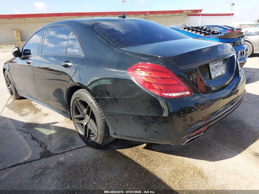 2015 Mercedes-benz S-klasse VIN WDDUG8CB3FA131229 IAAI salvage auction — NORMAL WEAR, Original (Texas), sold $7,575 on 2026-07-13 (photo 3)
