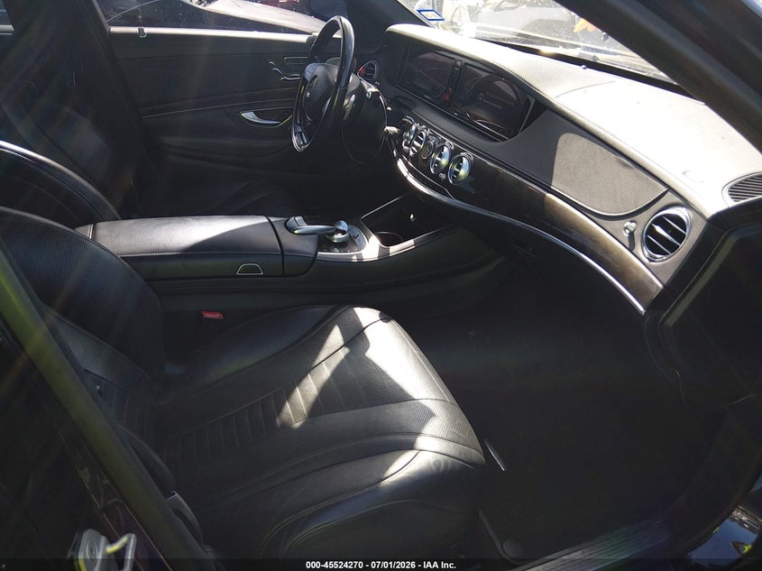 2015 Mercedes-benz S-klasse VIN WDDUG8CB3FA131229 IAAI salvage auction — NORMAL WEAR, Original (Texas), sold $7,575 on 2026-07-13 (photo 5)