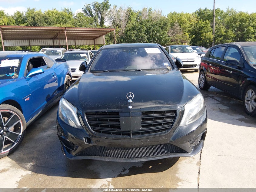2015 Mercedes-benz S-klasse VIN WDDUG8CB3FA131229 IAAI salvage auction — NORMAL WEAR, Original (Texas), sold $7,575 on 2026-07-13 (photo 6)