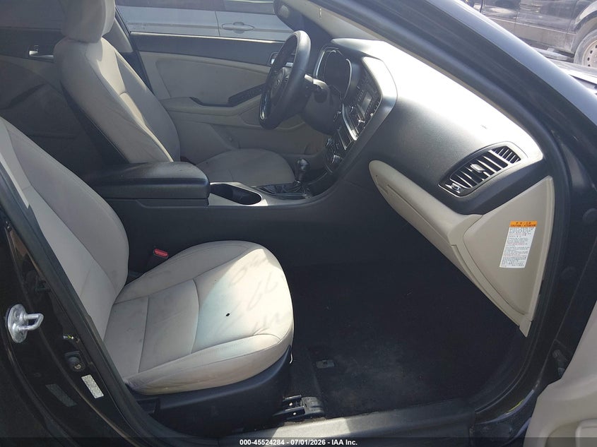 2015 Kia Optima hybrid VIN KNAGM4AD3F5088997 IAAI salvage auction — NORMAL WEAR, Original (Texas), sold $750 on 2026-07-20 (photo 5)
