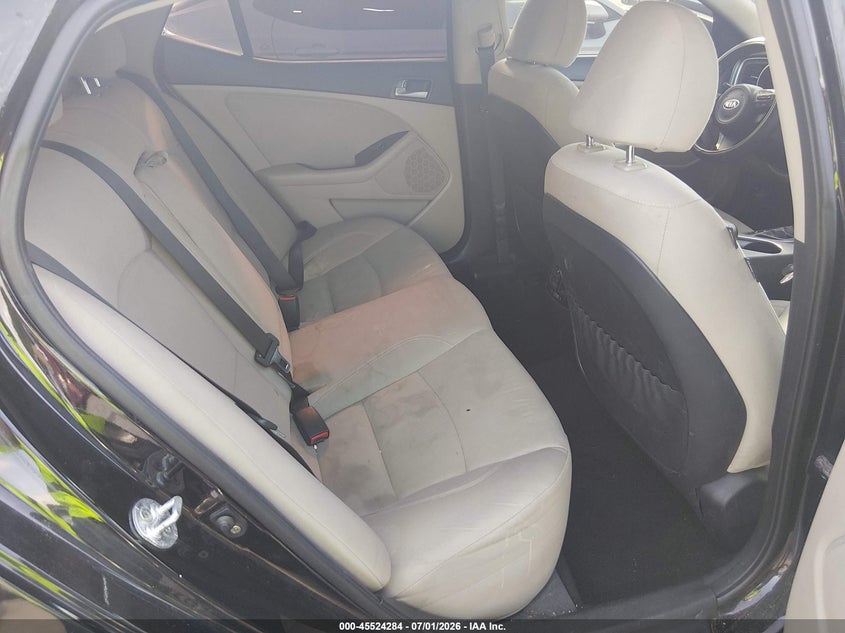 2015 Kia Optima hybrid VIN KNAGM4AD3F5088997 IAAI salvage auction — NORMAL WEAR, Original (Texas), sold $750 on 2026-07-20 (photo 8)