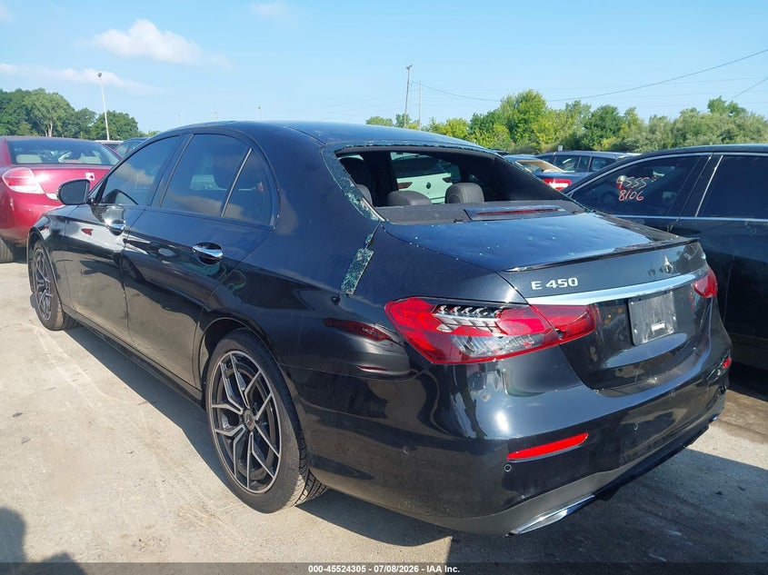 2021 Mercedes-benz E-klasse VIN W1KZF5KBXMA901917 IAAI salvage auction — HAIL, Salvage Title, sold $12,100 on 2026-07-28 (photo 3)