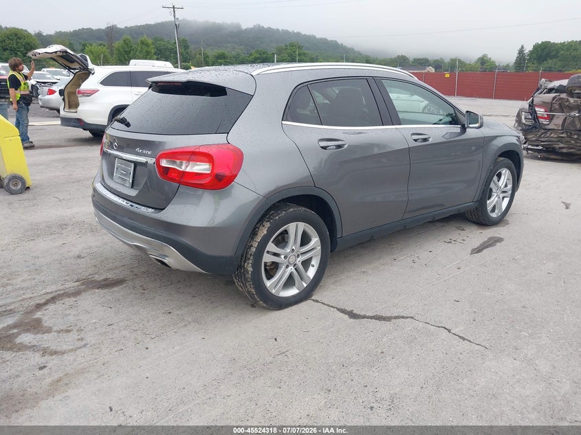 2015 Mercedes-benz Gla-klasse VIN WDCTG4GBXFJ179488 IAAI salvage auction — LEFT FRONT, Salvage Title, sold $2,050 on 2026-07-22 (photo 4)