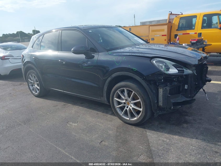 2019 Porsche Cayenne VIN WP1AA2AY2KDA00593 — IAAI salvage auction photo