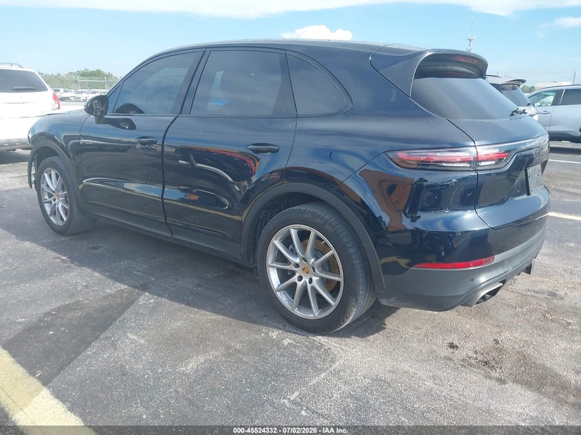 2019 Porsche Cayenne VIN WP1AA2AY2KDA00593 IAAI salvage auction — FRONT END, Wait Title, sold $11,100 on 2026-08-12 (photo 3)