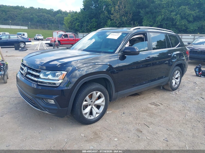 2018 Volkswagen Atlas VIN 1V2KR2CA6JC518482 IAAI salvage auction — REAR END, Salvage (Tennessee), sold $3,550 on 2026-07-26 (photo 2)