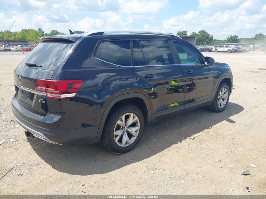 2018 Volkswagen Atlas VIN 1V2KR2CA6JC518482 IAAI salvage auction — REAR END, Salvage (Tennessee), sold $3,550 on 2026-07-26 (photo 4)
