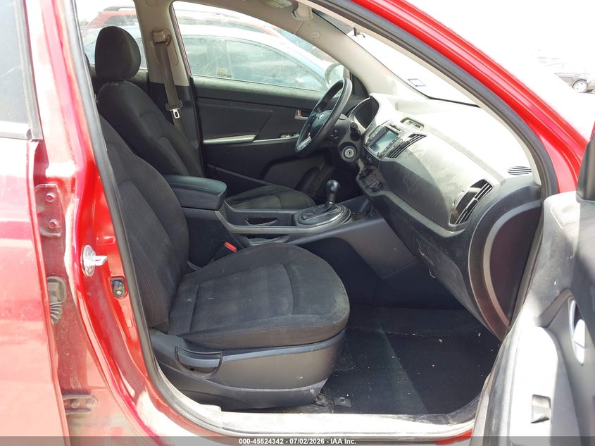 2013 Kia Sportage VIN KNDPBCA22D7412184 IAAI salvage auction — NORMAL WEAR, Original (Texas), sold $525 on 2026-07-29 (photo 5)