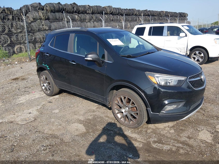 2017 Buick Encore VIN KL4CJ2SB2HB190415 IAAI salvage auction — REAR END, Salvage (Pennsylvania), sold $1,450 on 2026-07-17 (photo 1)