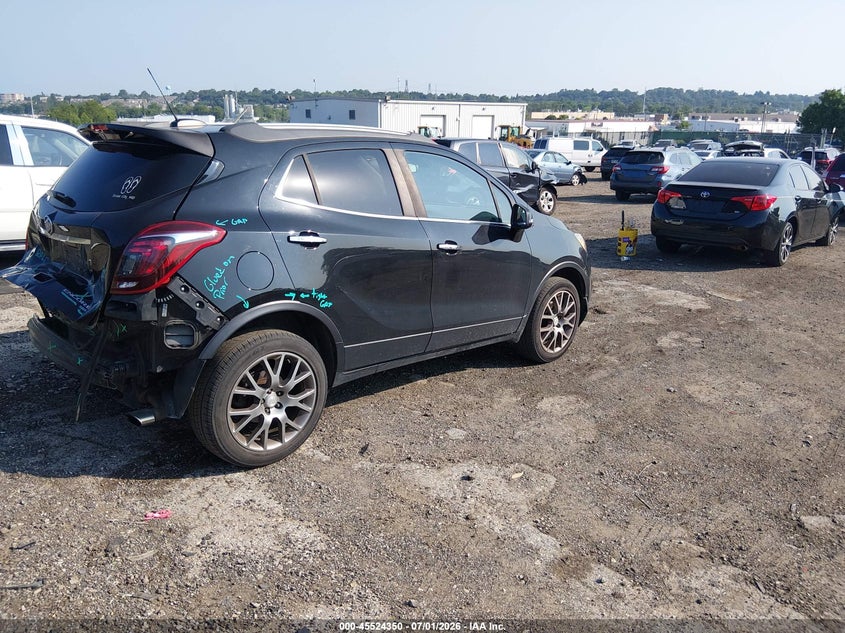 2017 Buick Encore VIN KL4CJ2SB2HB190415 IAAI salvage auction — REAR END, Salvage (Pennsylvania), sold $1,450 on 2026-07-17 (photo 4)