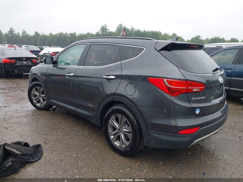 2015 Hyundai Santa fe VIN 5XYZUDLB5FG298029 IAAI salvage auction — FRONT END, Clear (Massachusetts), sold $1,900 on 2026-07-17 (photo 3)
