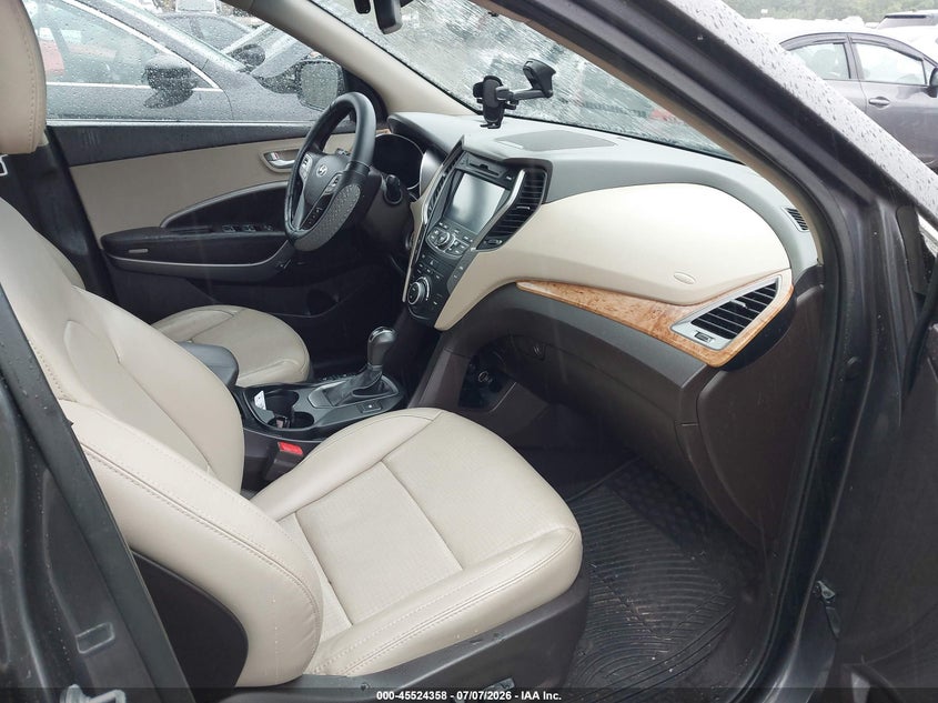 2015 Hyundai Santa fe VIN 5XYZUDLB5FG298029 IAAI salvage auction — FRONT END, Clear (Massachusetts), sold $1,900 on 2026-07-17 (photo 5)