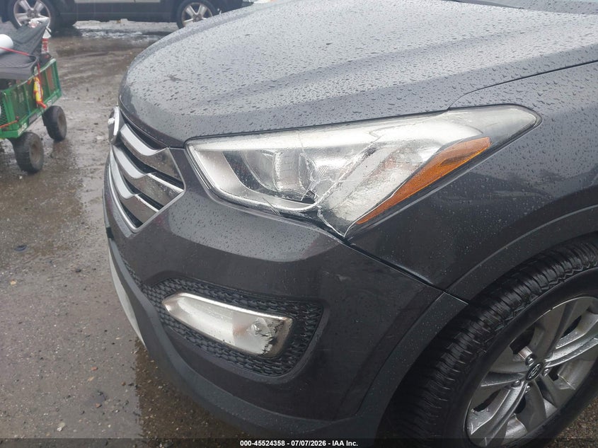 2015 Hyundai Santa fe VIN 5XYZUDLB5FG298029 IAAI salvage auction — FRONT END, Clear (Massachusetts), sold $1,900 on 2026-07-17 (photo 6)