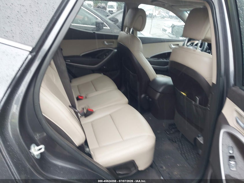 2015 Hyundai Santa fe VIN 5XYZUDLB5FG298029 IAAI salvage auction — FRONT END, Clear (Massachusetts), sold $1,900 on 2026-07-17 (photo 8)