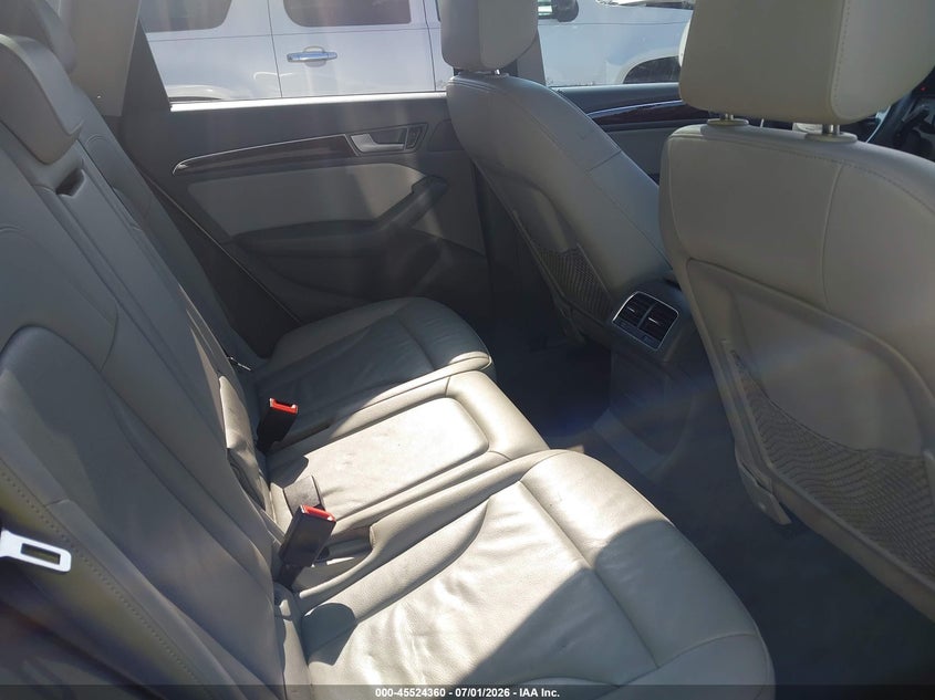 2015 Audi Q5 VIN WA1CFAFPXFA078711 IAAI salvage auction — FRONT END, Salvage (North Carolina), sold $2,550 on 2026-07-16 (photo 8)