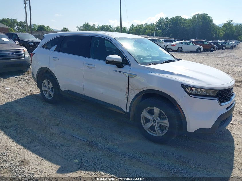 2023 Kia Sorento VIN 5XYRGDLC1PG212359 IAAI salvage auction — SIDE, Salvage (North Carolina), sold $10,650 on 2026-07-31 (photo 1)