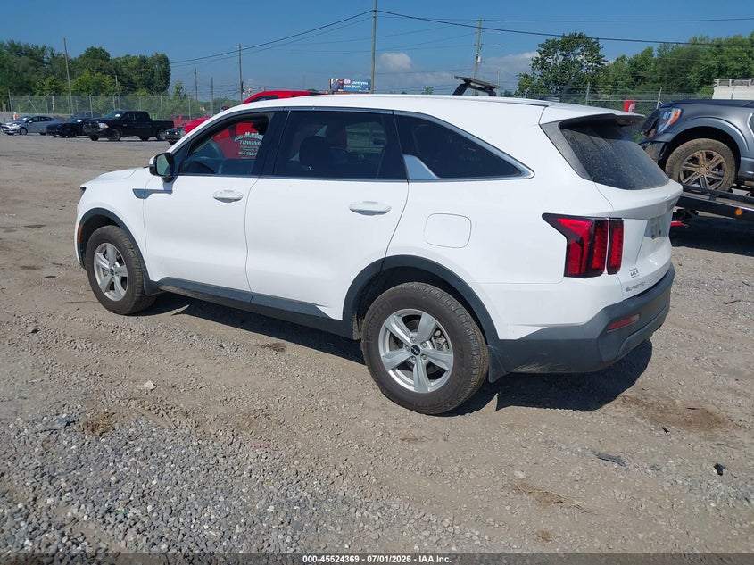 2023 Kia Sorento VIN 5XYRGDLC1PG212359 IAAI salvage auction — SIDE, Salvage (North Carolina), sold $10,650 on 2026-07-31 (photo 3)
