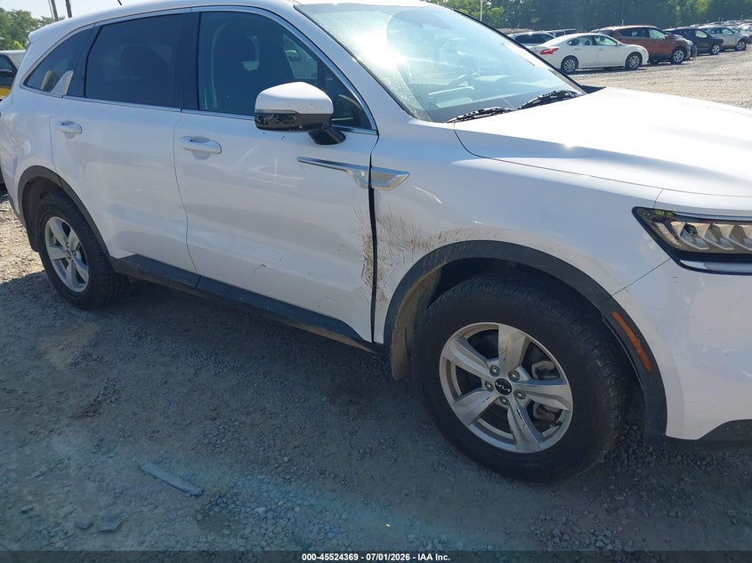 2023 Kia Sorento VIN 5XYRGDLC1PG212359 IAAI salvage auction — SIDE, Salvage (North Carolina), sold $10,650 on 2026-07-31 (photo 6)