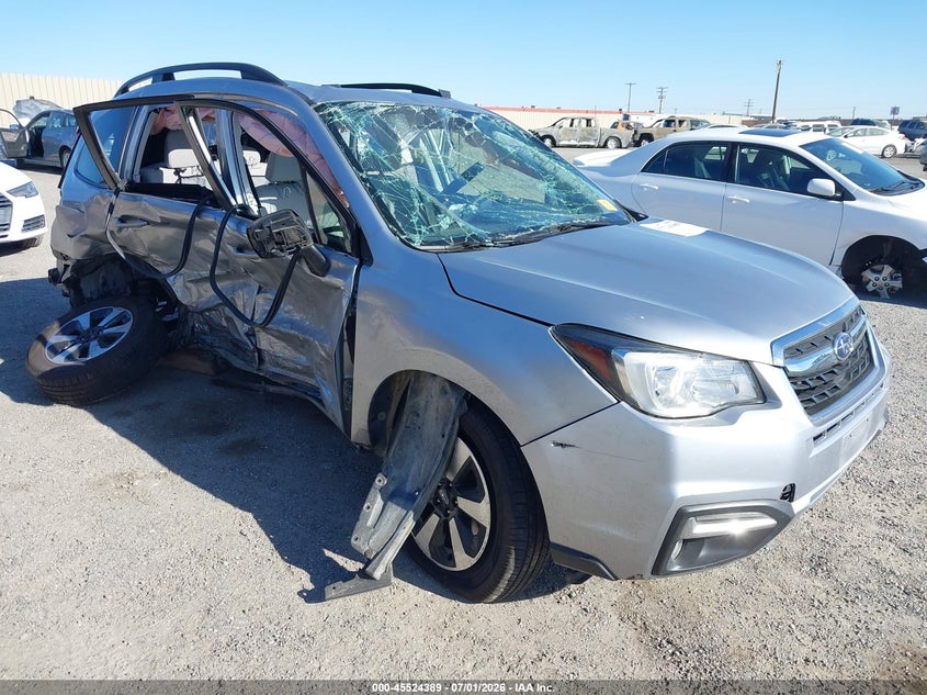 2018 Subaru Forester VIN JF2SJAGC9JH539958 IAAI salvage auction — ROLLOVER, Salvage (New Jersey), sold $25 on 2026-07-30 (photo 1)