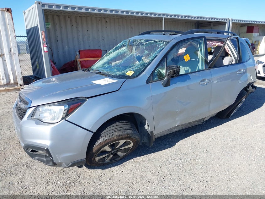 2018 Subaru Forester VIN JF2SJAGC9JH539958 IAAI salvage auction — ROLLOVER, Salvage (New Jersey), sold $25 on 2026-07-30 (photo 2)