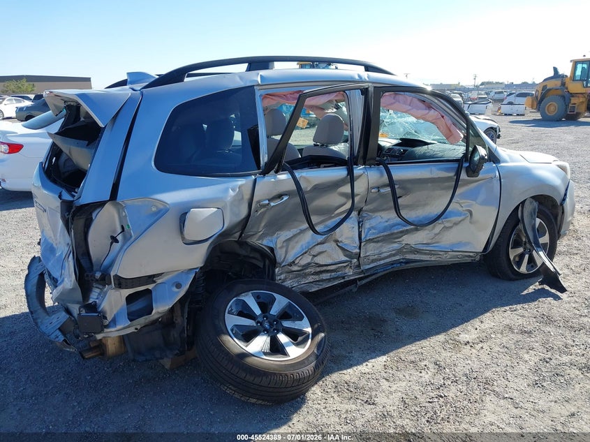 2018 Subaru Forester VIN JF2SJAGC9JH539958 IAAI salvage auction — ROLLOVER, Salvage (New Jersey), sold $25 on 2026-07-30 (photo 4)