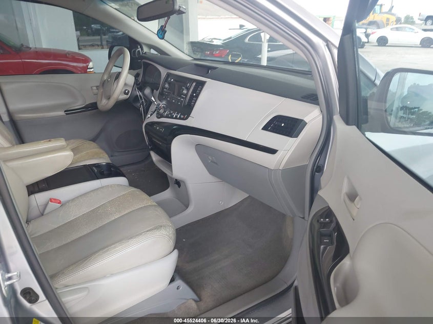 2013 Toyota Sienna VIN 5TDKK3DC3DS316391 IAAI salvage auction — LEFT FRONT, Rebuildable (Florida), sold $1,800 on 2026-07-29 (photo 5)