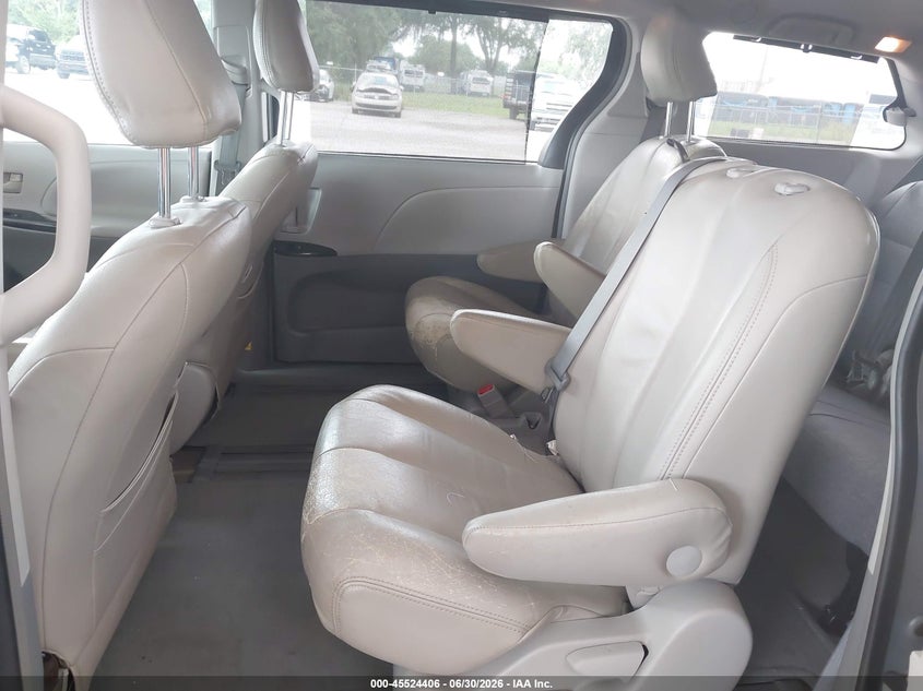 2013 Toyota Sienna VIN 5TDKK3DC3DS316391 IAAI salvage auction — LEFT FRONT, Rebuildable (Florida), sold $1,800 on 2026-07-29 (photo 8)
