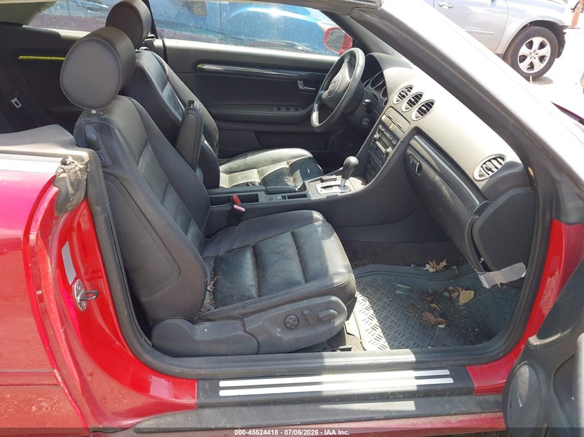 2004 Audi A4 VIN WAUAC48H04K010211 IAAI salvage auction — NORMAL WEAR, Original (Ohio), sold $300 on 2026-07-30 (photo 5)