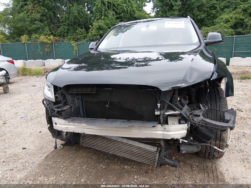 2015 Audi Q5 VIN WA1LFAFP3FA079814 IAAI salvage auction — FRONT END, Salvage - Greater Than 75% (Maryland), sold $2,900 on 2026-07-23 (photo 6)