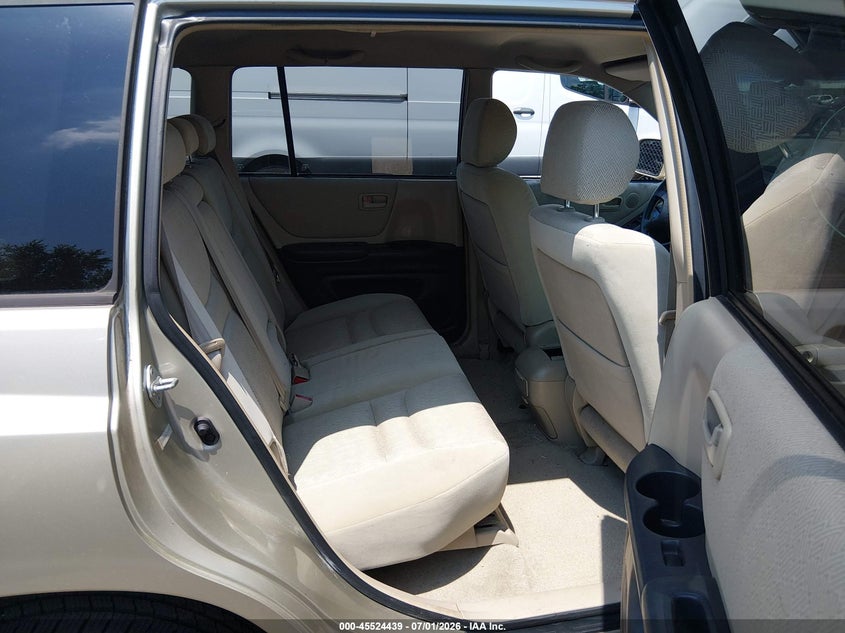 2002 Toyota Highlander VIN JTEHF21A620087082 IAAI salvage auction — FRONT END, Salvage (Pennsylvania), sold $1,550 on 2026-07-17 (photo 8)
