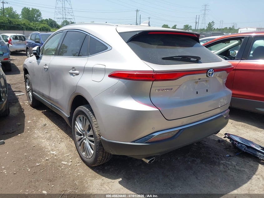 2021 Toyota Venza VIN JTEAAAAH1MJ033449 IAAI salvage auction — FRONT END, Salvage (Ohio), sold $4,250 on 2026-07-16 (photo 3)