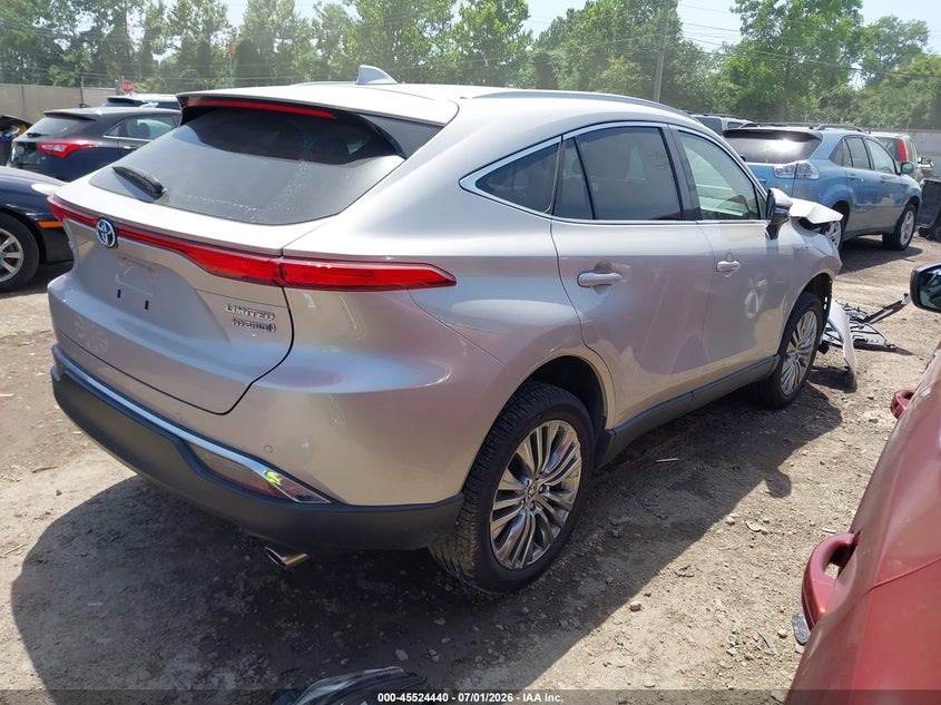 2021 Toyota Venza VIN JTEAAAAH1MJ033449 IAAI salvage auction — FRONT END, Salvage (Ohio), sold $4,250 on 2026-07-16 (photo 4)
