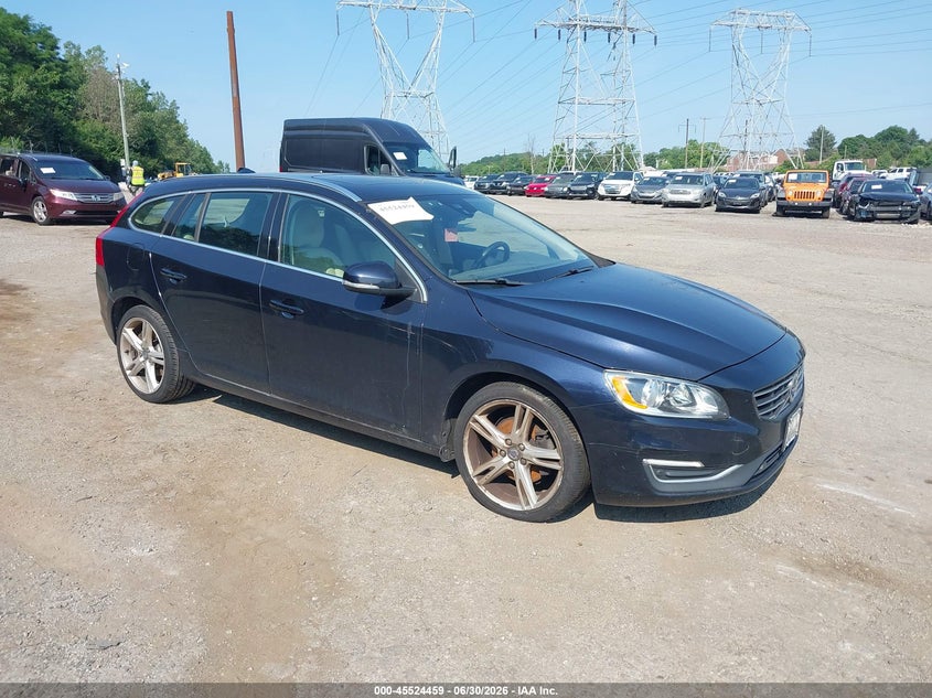 2017 Volvo V60 VIN YV140MEK1H1343631 IAAI salvage auction — NORMAL WEAR, Clear (Pennsylvania), sold $950 on 2026-07-24 (photo 1)
