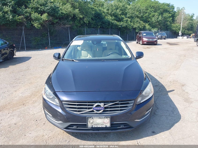 2017 Volvo V60 VIN YV140MEK1H1343631 IAAI salvage auction — NORMAL WEAR, Clear (Pennsylvania), sold $950 on 2026-07-24 (photo 6)