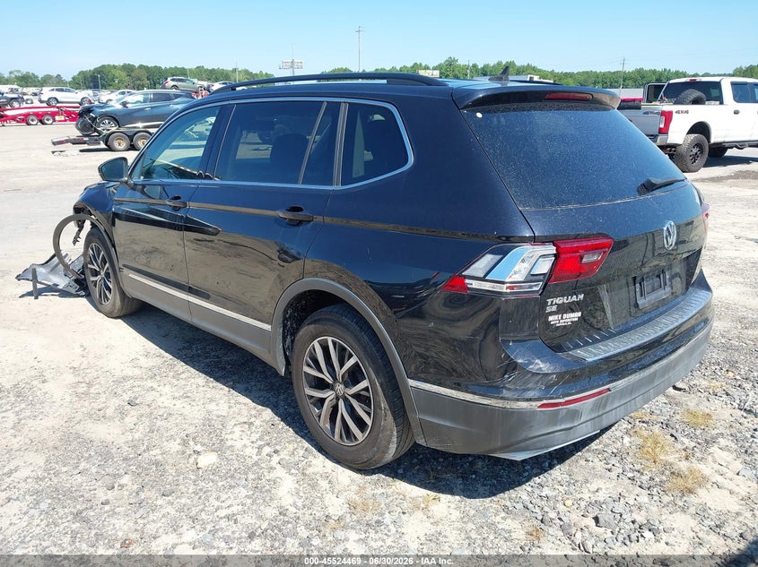 2020 Volkswagen Tiguan VIN 3VV2B7AX8LM053703 IAAI salvage auction — LEFT FRONT, Clear (Virginia), sold $4,025 on 2026-07-12 (photo 3)