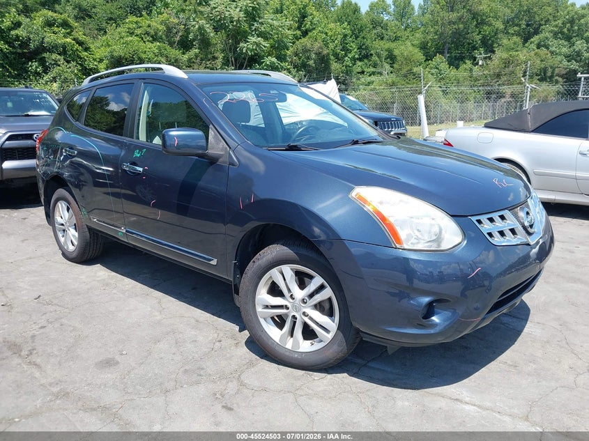 2013 Nissan Rogue VIN JN8AS5MT5DW528236 IAAI salvage auction — REAR END, Salvage (North Carolina), sold $850 on 2026-07-16 (photo 1)