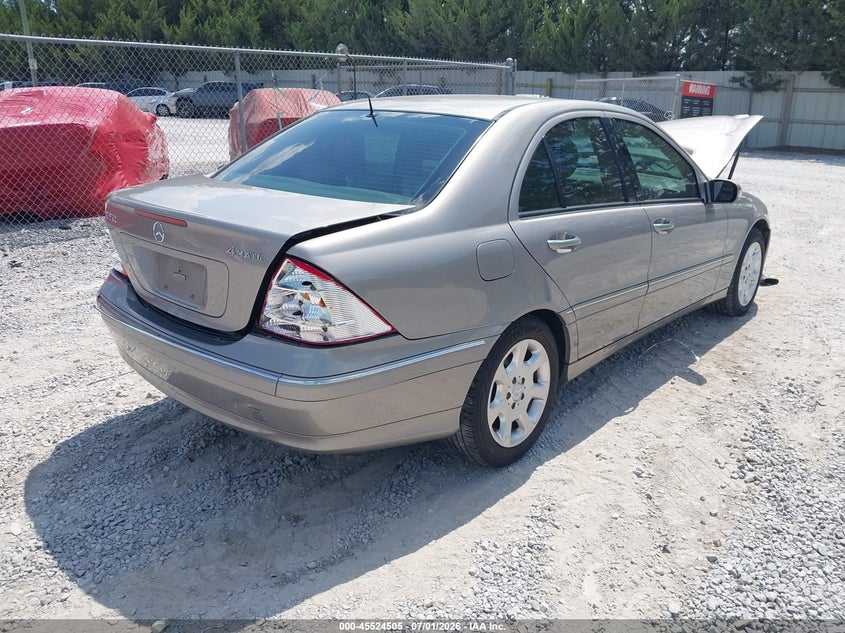 2006 Mercedes-benz C class VIN WDBRF87J16F785605 IAAI salvage auction — FRONT END, Rebuildable (Florida), sold $350 on 2026-07-12 (photo 4)