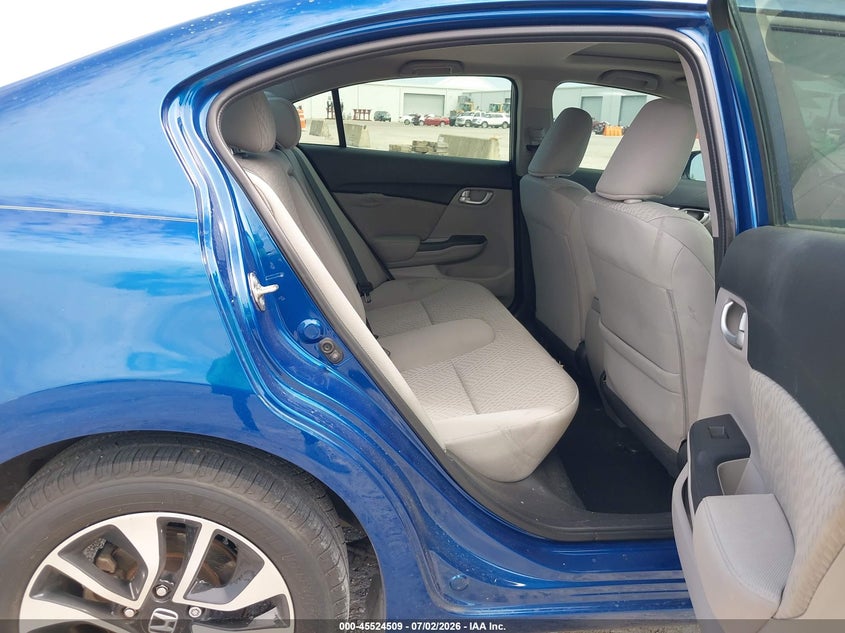 2014 Honda Civic VIN 19XFB2F8XEE038962 IAAI salvage auction — FRONT END, Salvage (Texas), sold $1,850 on 2026-07-19 (photo 8)