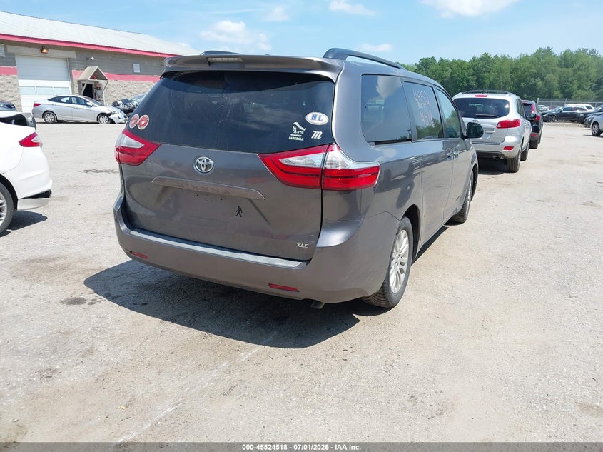 2016 Toyota Sienna VIN 5TDYK3DC5GS722901 IAAI salvage auction — NORMAL WEAR, Original (Maine), sold $3,150 on 2026-07-27 (photo 4)