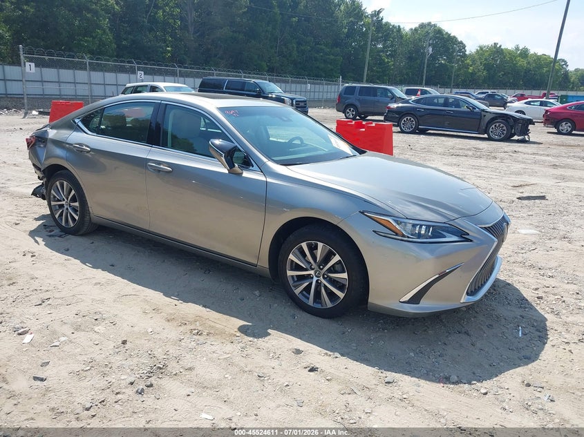 2021 Lexus ES VIN 58ACZ1B12MU087773 IAAI salvage auction — RIGHT REAR, Salvage (Georgia), sold $12,100 on 2026-07-29 (photo 1)