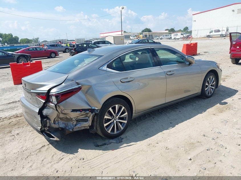 2021 Lexus ES VIN 58ACZ1B12MU087773 IAAI salvage auction — REAR END, Salvage (Georgia), sold $15,400 on 2026-07-30 (photo 4)