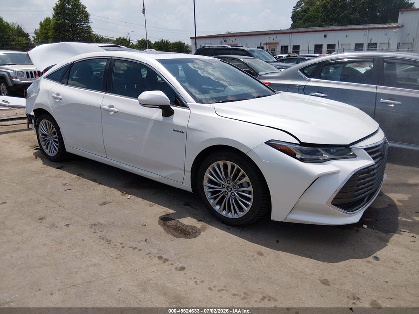 2019 Toyota Avalon VIN 4T1B21FB3KU004259 IAAI salvage auction — REAR END, Salvage (North Carolina), sold $7,900 on 2026-07-29 (photo 1)