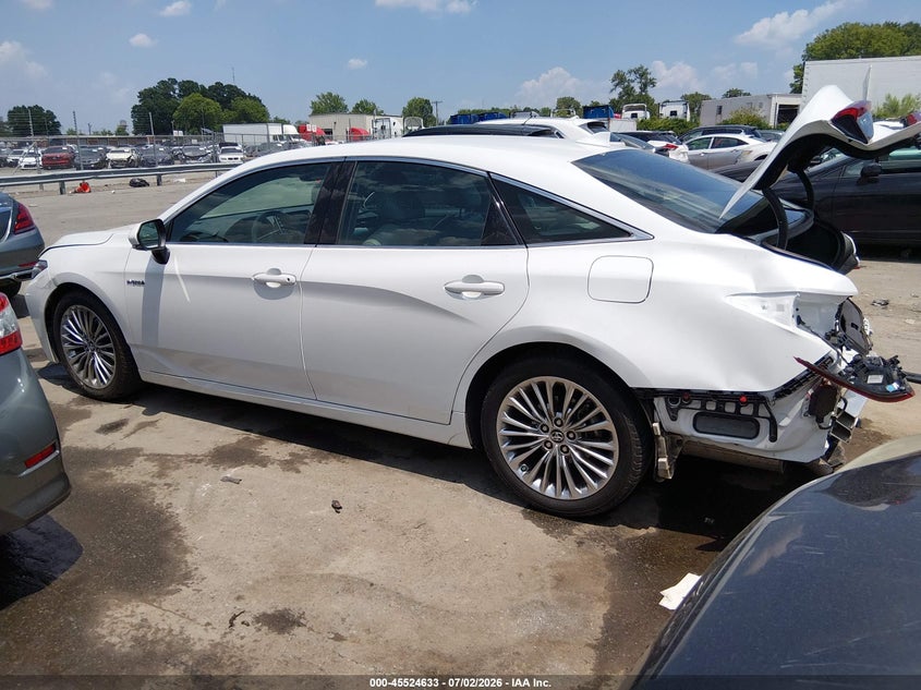 2019 Toyota Avalon VIN 4T1B21FB3KU004259 IAAI salvage auction — REAR END, Salvage (North Carolina), sold $7,900 on 2026-07-29 (photo 3)