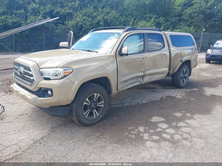 2016 Toyota Tacoma VIN 5TFDZ5BN5GX009579 IAAI salvage auction — LEFT SIDE, Salvage Title, sold $1,650 on 2026-07-24 (photo 2)